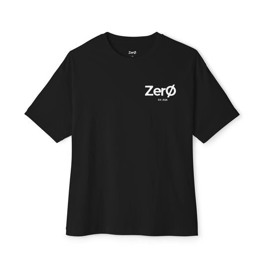 ZerØ Signature— Oversized Boxy T-shirt